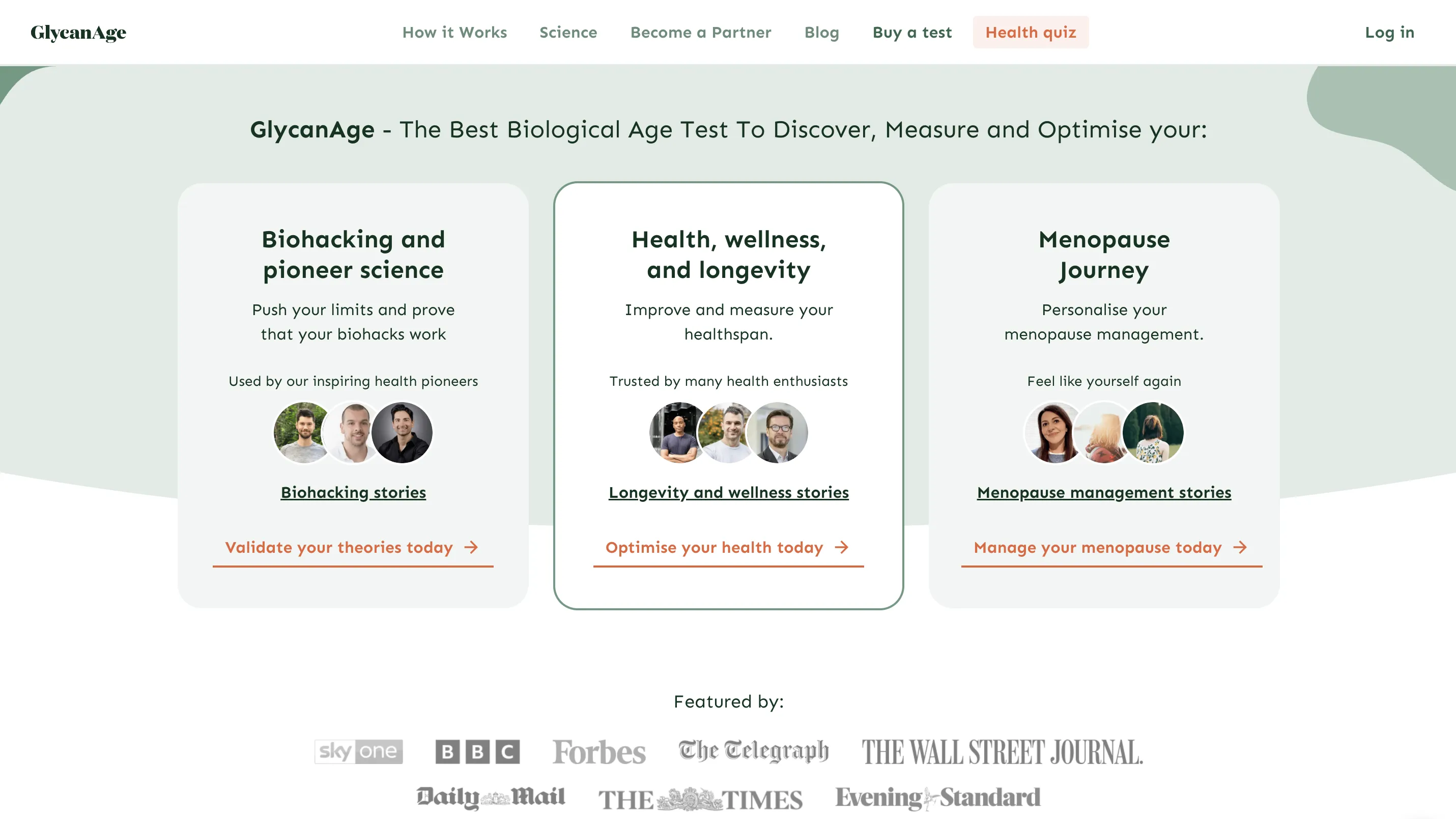 GlycanAge Homepage
